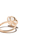 anillo Petit Joli en oro rosa de 18kt con diamantes y ágata